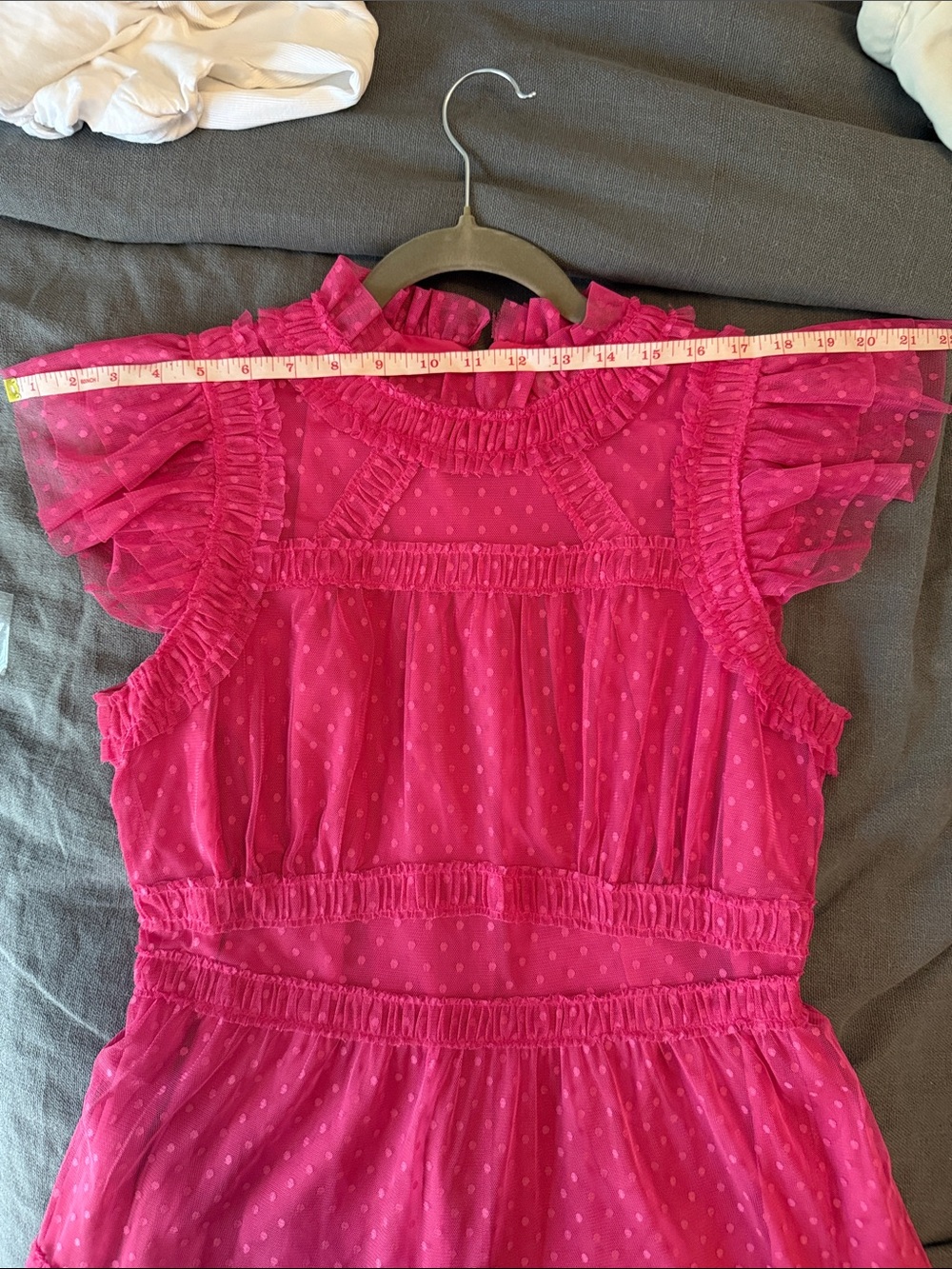Boden Hot Pink Tiered Maxi Dress - Picture 13 of 17